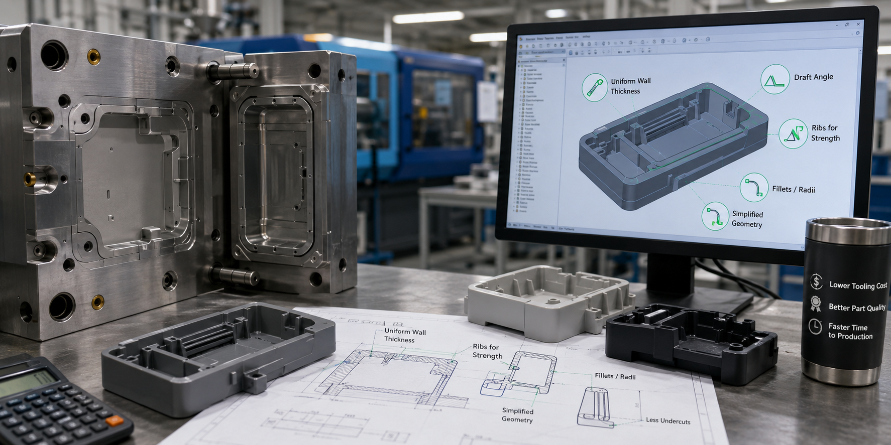 Design for Injection Molding: 10 Cost-Saving Tips