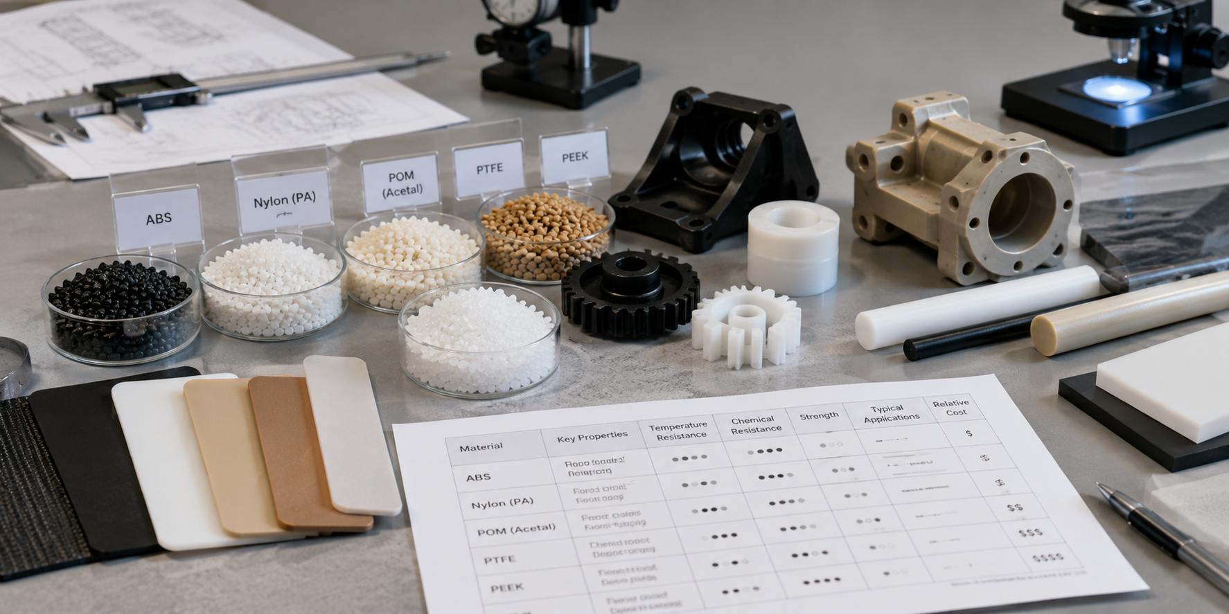 Engineering Plastics Guide: Selecting the Right Resin